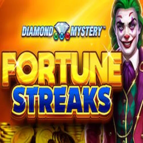 Official Slots logo: Diamond Mystery Fortune Streaks by Greentube at Spinstein Casino