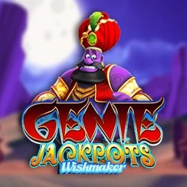 Jackpots logo of Genie Jackpots Wishmaker from Blueprint Gaming at Spinstein Casino