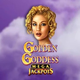Golden Goddess Megajackpots logo by IGT Spinstein Casino